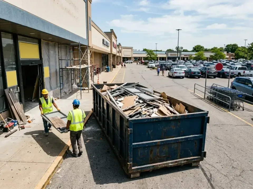 retail-store-renovation-debris-003 — frequently asked questions, Roll-off Dumpster Rentals in Hybla Valley, VA